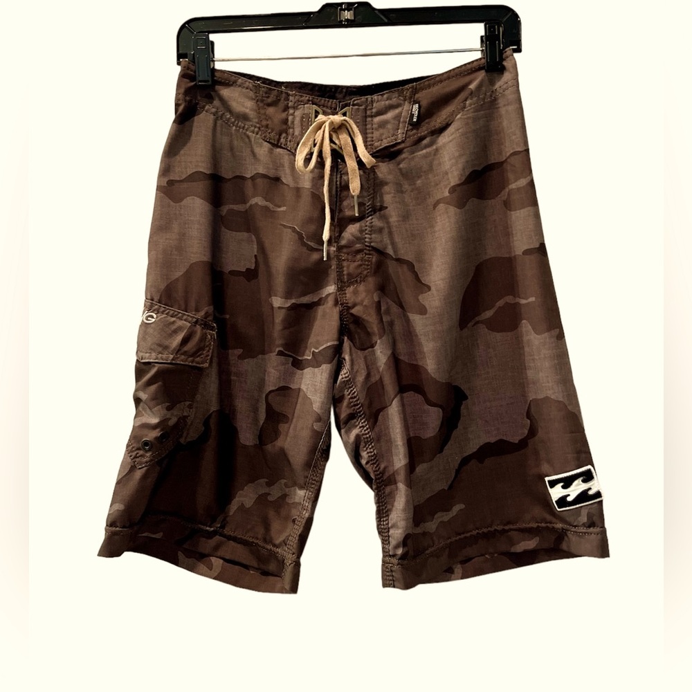 BILLABONG PLATINUM X HYDROSTRETCH RECYCLER Camo Boardshorts Men’s Size 28W
